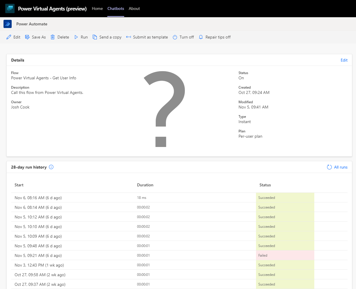 Where Are My Flows When Building Power Virtual Agents In Teams