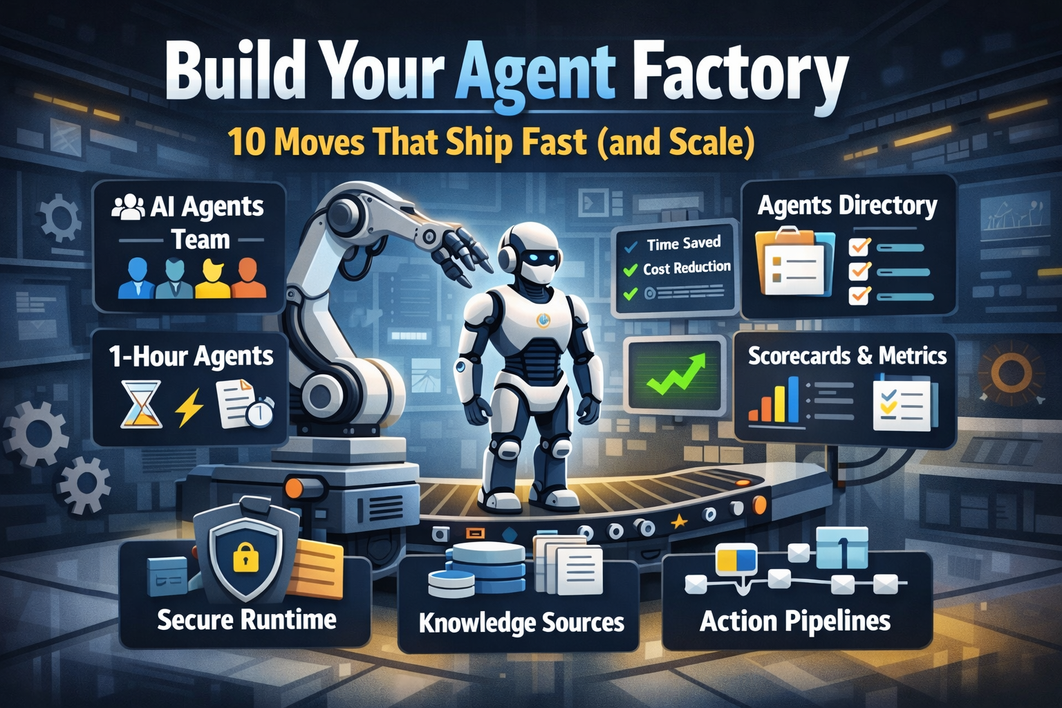 Build Your Agent Factory: 10 Moves That Ship Fast (and Scale)