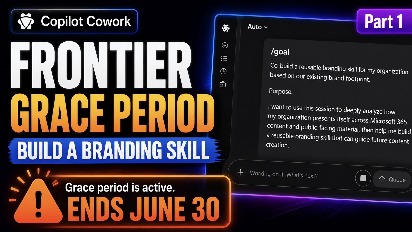 Copilot Cowork /goal Prompt Vault: