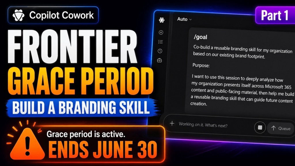 Copilot Cowork /goal Prompt Vault: Daily Prompts Until June&nbsp;30