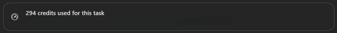 Cowork cost receipt showing 294 credits for Claude Opus 5