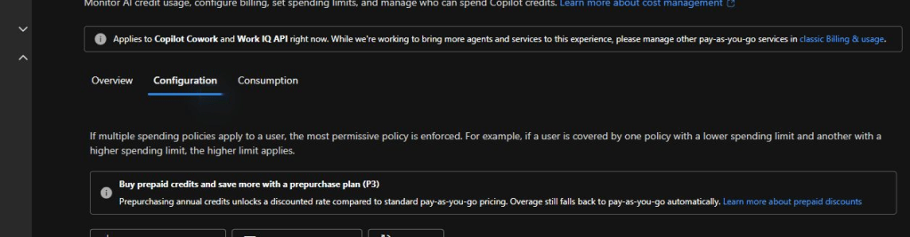Policy precedence warning and configuration